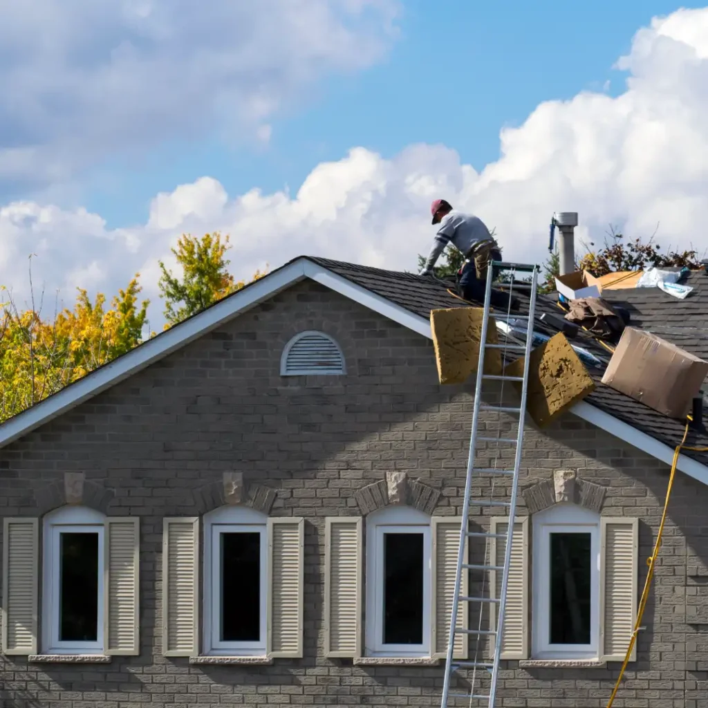 Building Code upgrades in practice, working on a roof.